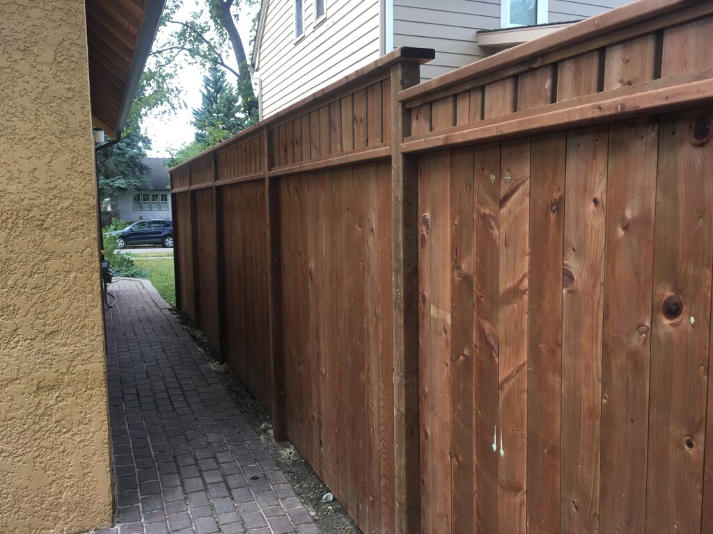J & C Decks & Fences work sample