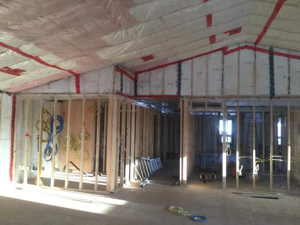 Seymour Drywall work sample