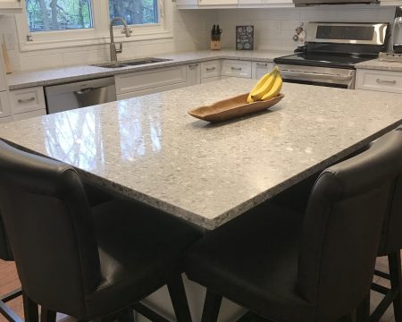 Atlantic Salt Kitchen Island and Countertop