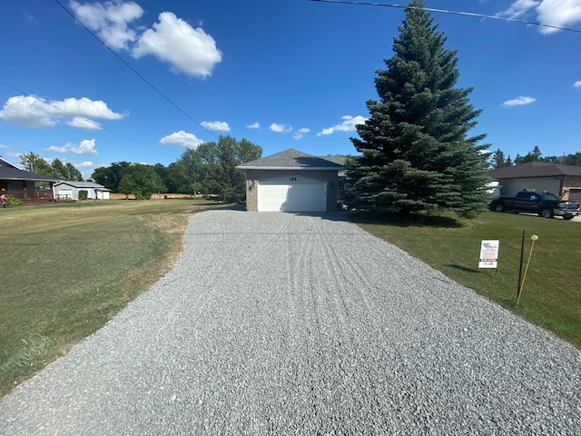 Limestone Driveway