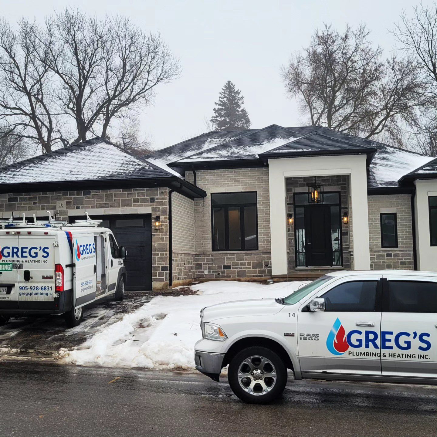 Greg's Plumbing & Heating work sample