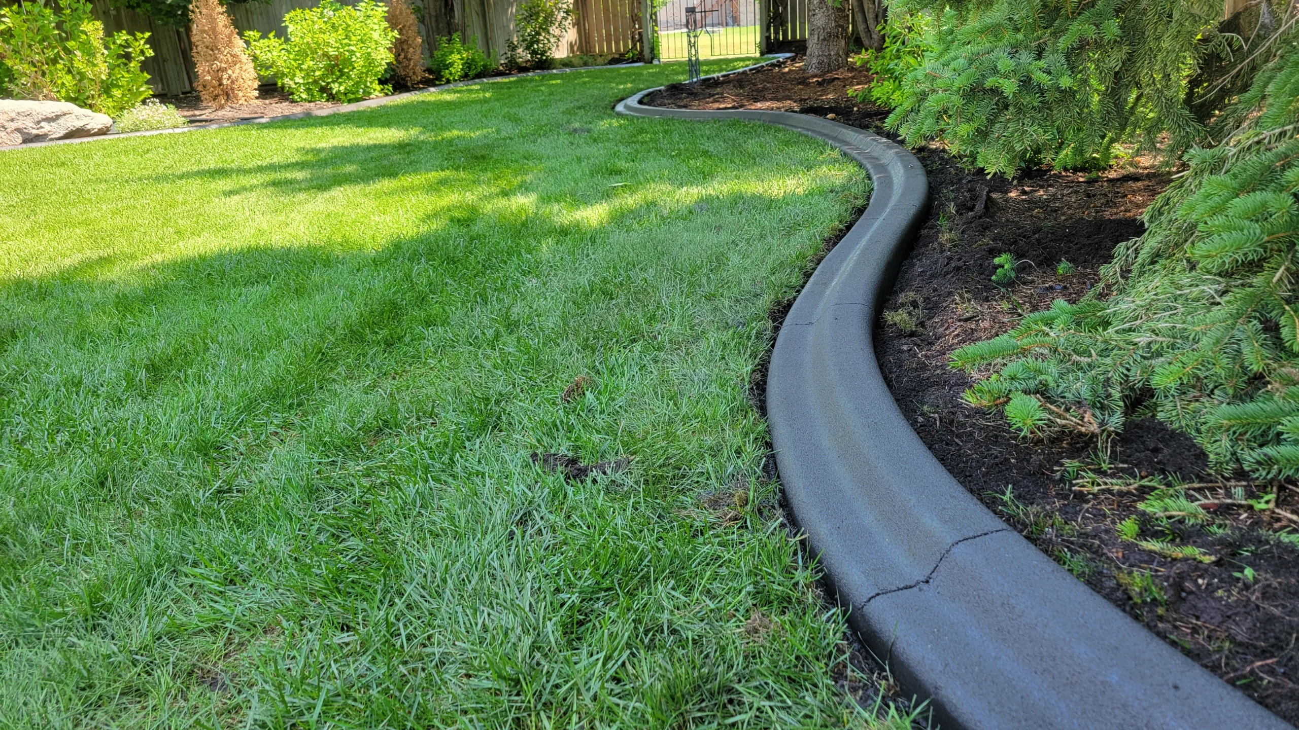 Maple Curbing work sample