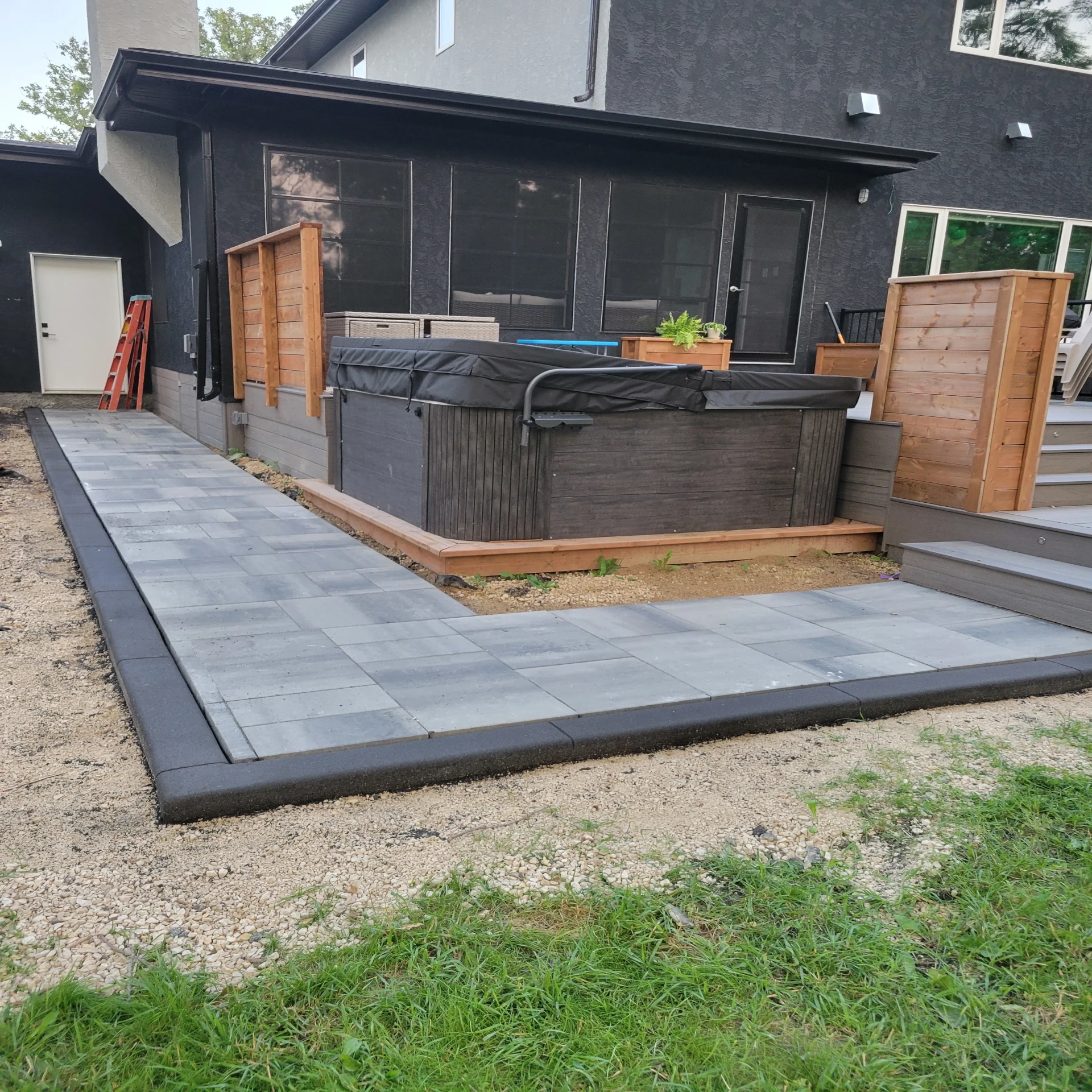 Maple Curbing work sample