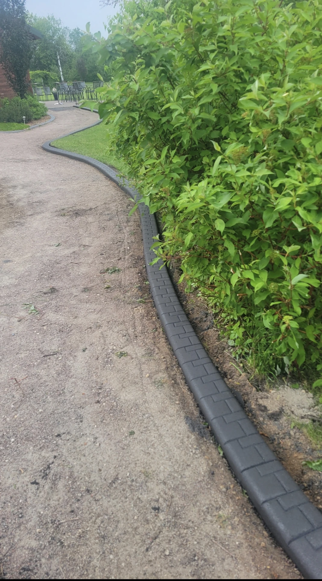 Maple Curbing work sample