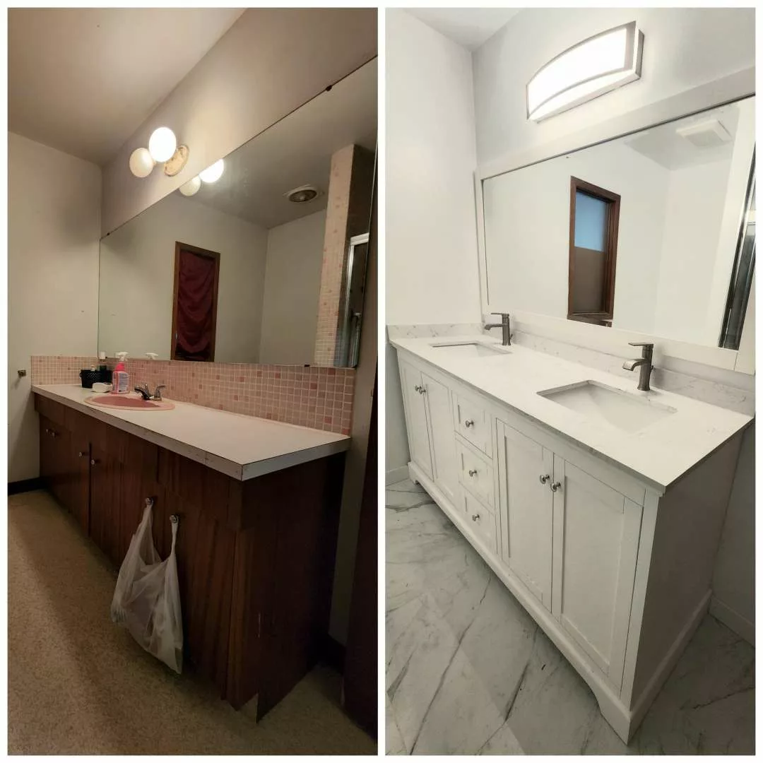 Winnipeg Bathroom Renovations work sample