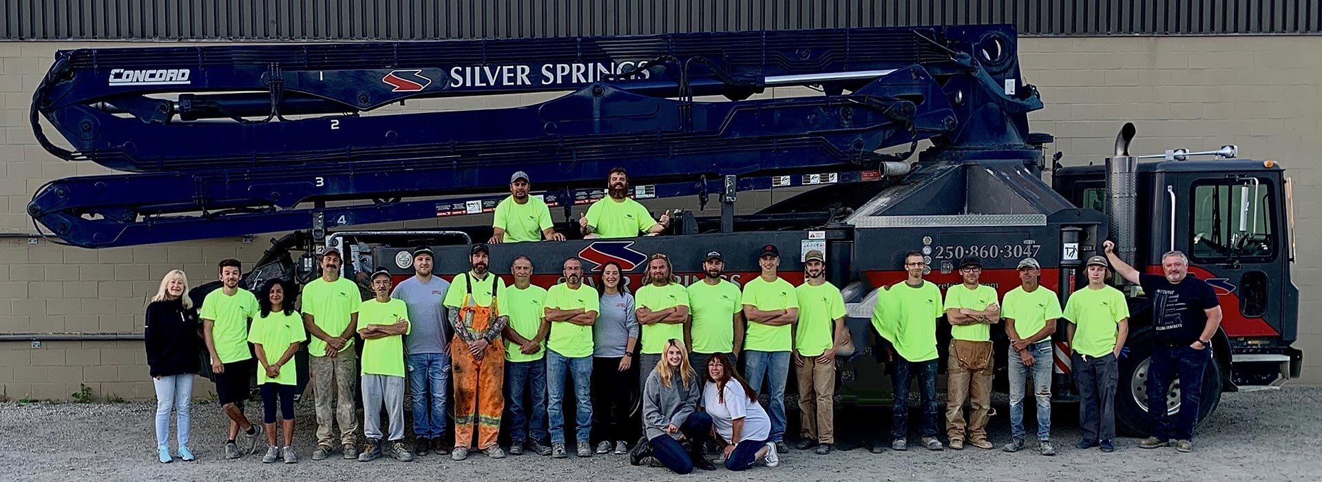 Silver Springs Concrete work sample