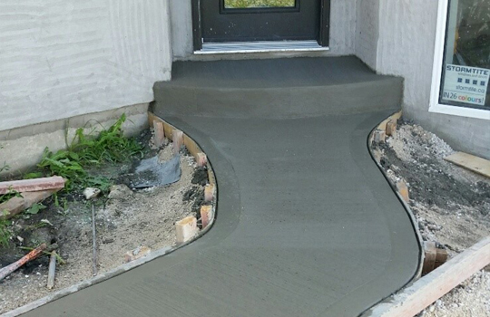 Medeiros Concrete work sample