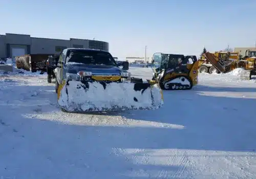 Terrace Snow Removal work sample