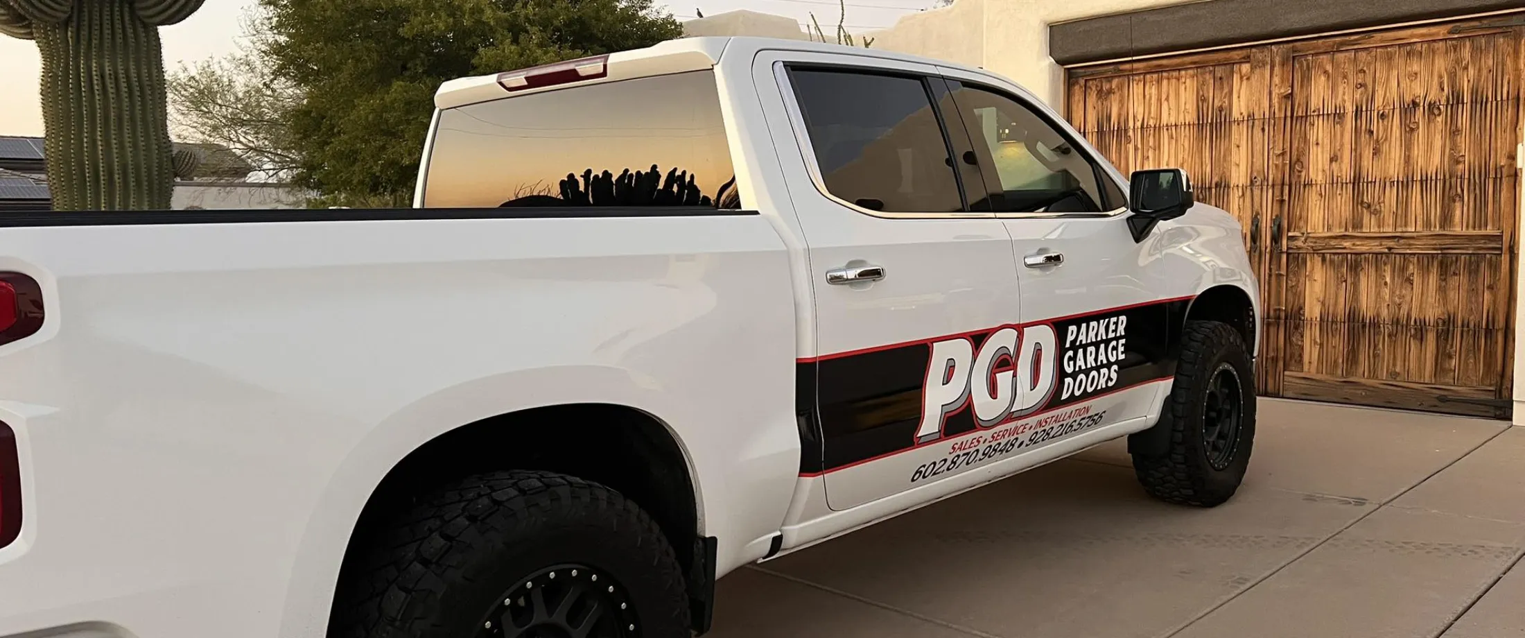 Parker Garage Doors work sample
