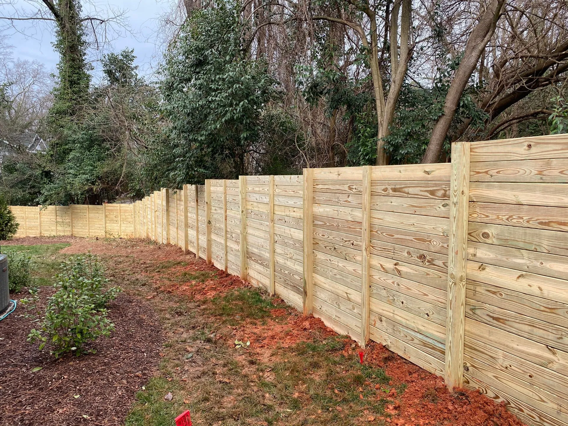 Raleigh Fence Builders work sample
