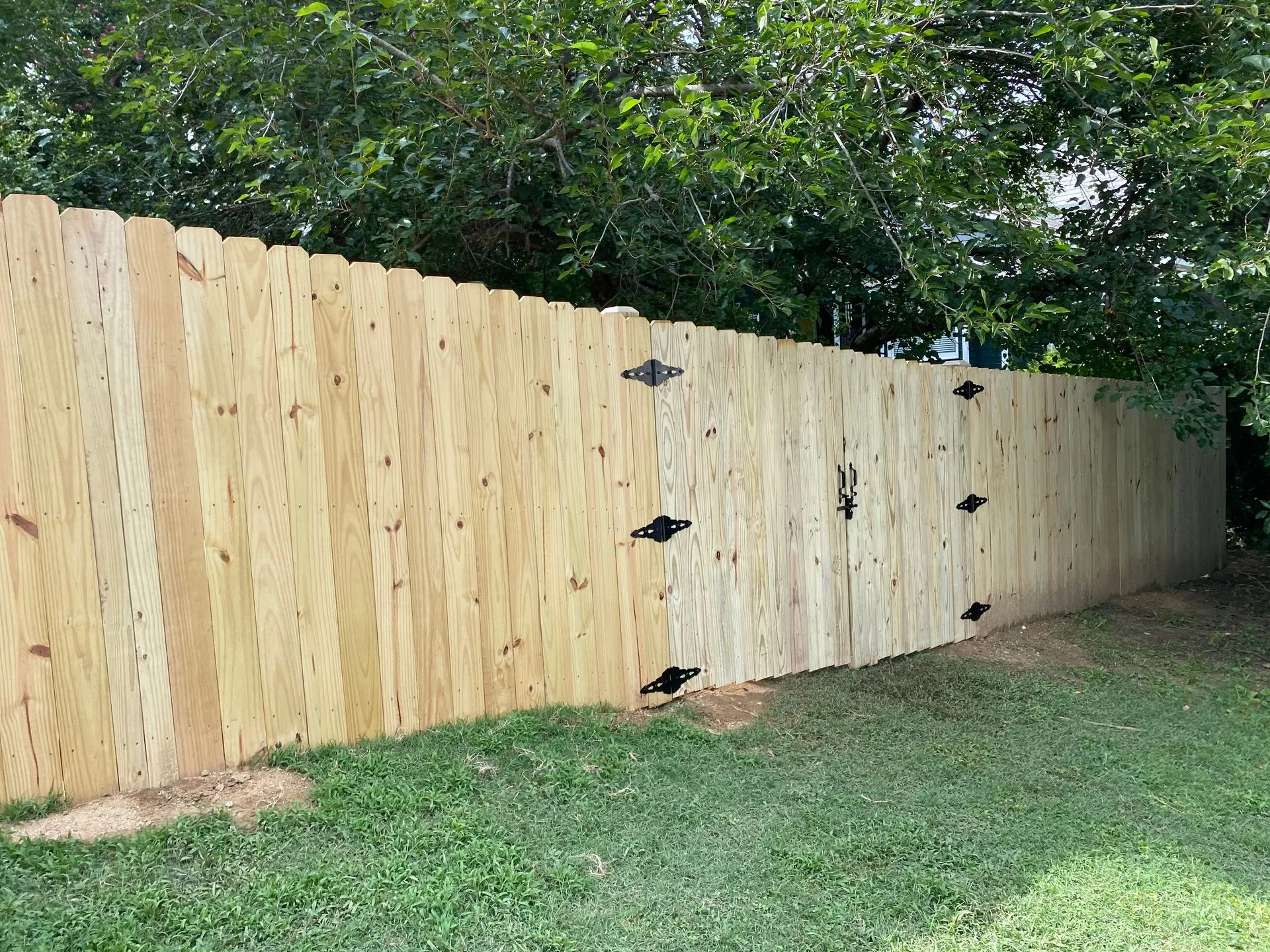 Raleigh Fence Builders work sample