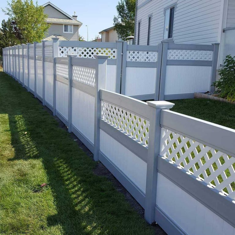 Winnipeg Vinyl Fencing work sample