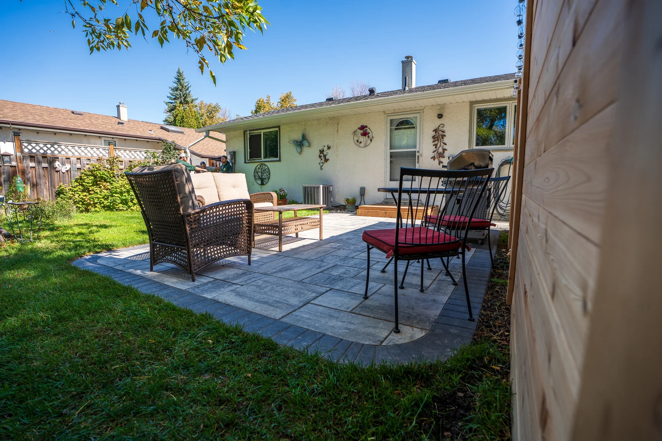 High-end landscape construction by Bulger Brothers Landscape Winnipeg