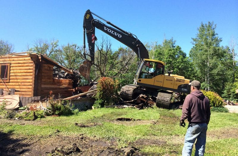 Al Heald & Sons Backhoe Service work sample