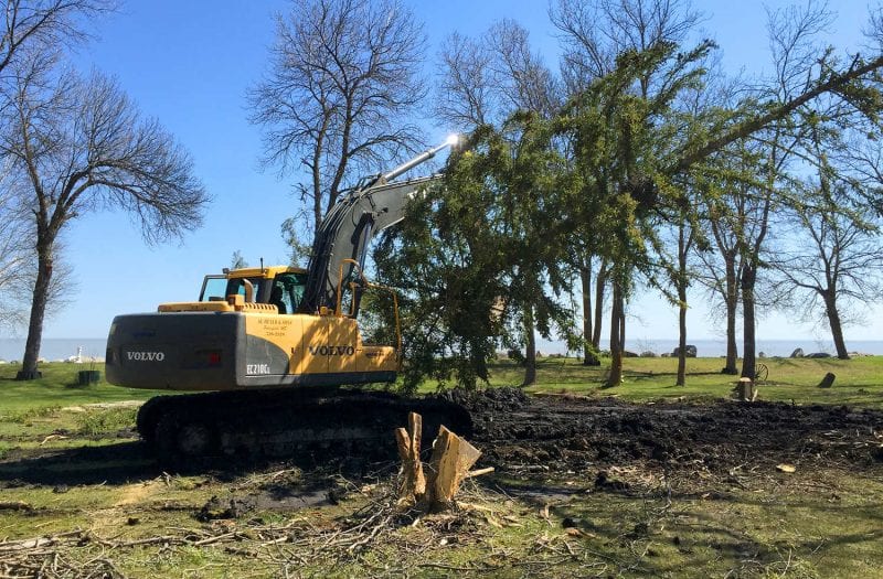 Al Heald & Sons Backhoe Service work sample