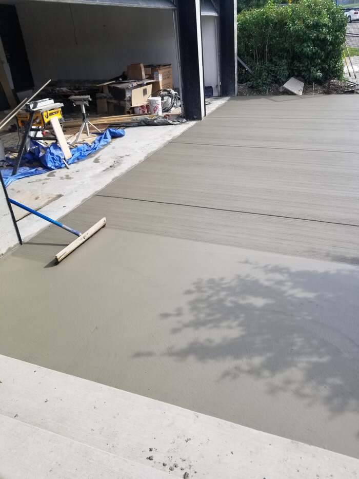 Vancouver Concrete Driveways work sample