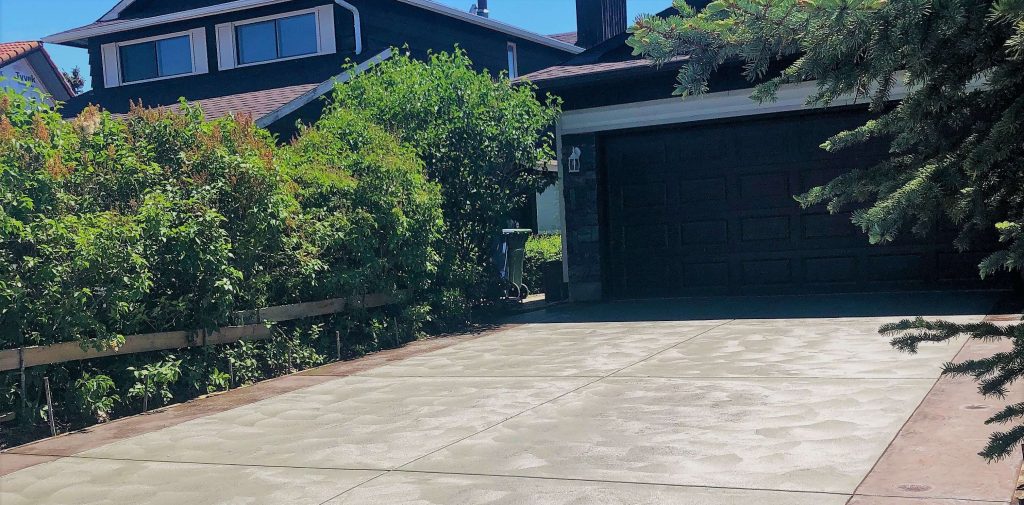 Vancouver Concrete Driveways work sample