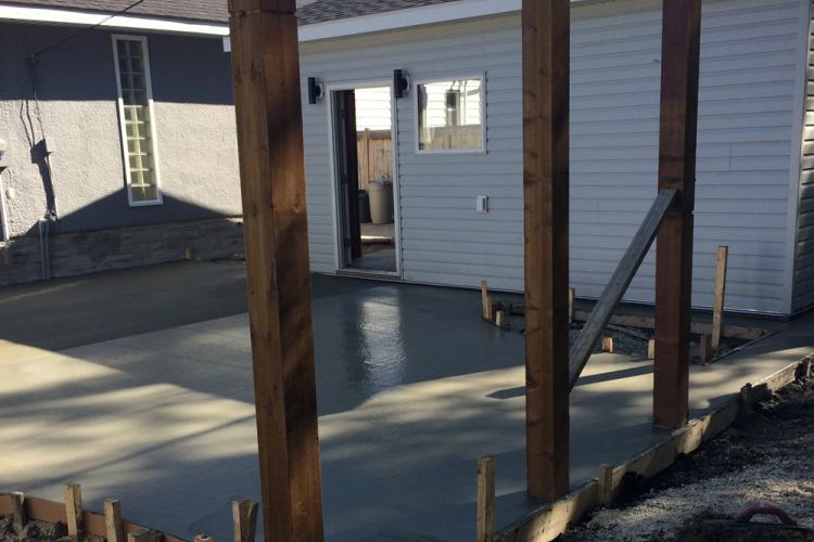 Ben's Concrete Works work sample