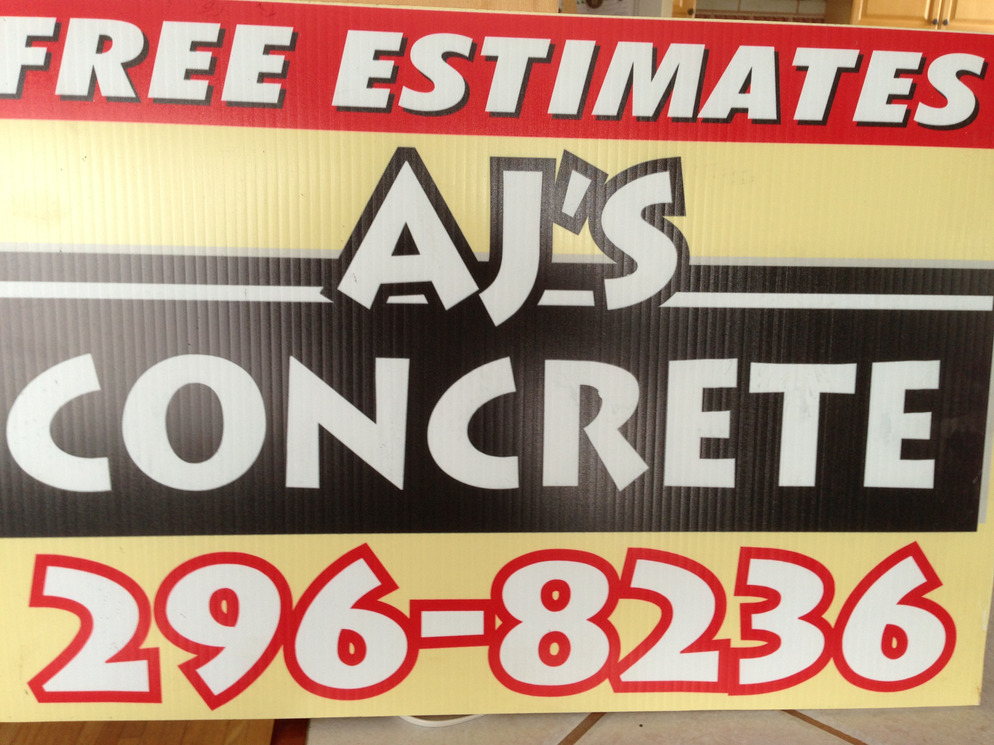 AJ's Concrete