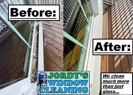 Jordy's Window & Eavestrough Cleaning work sample