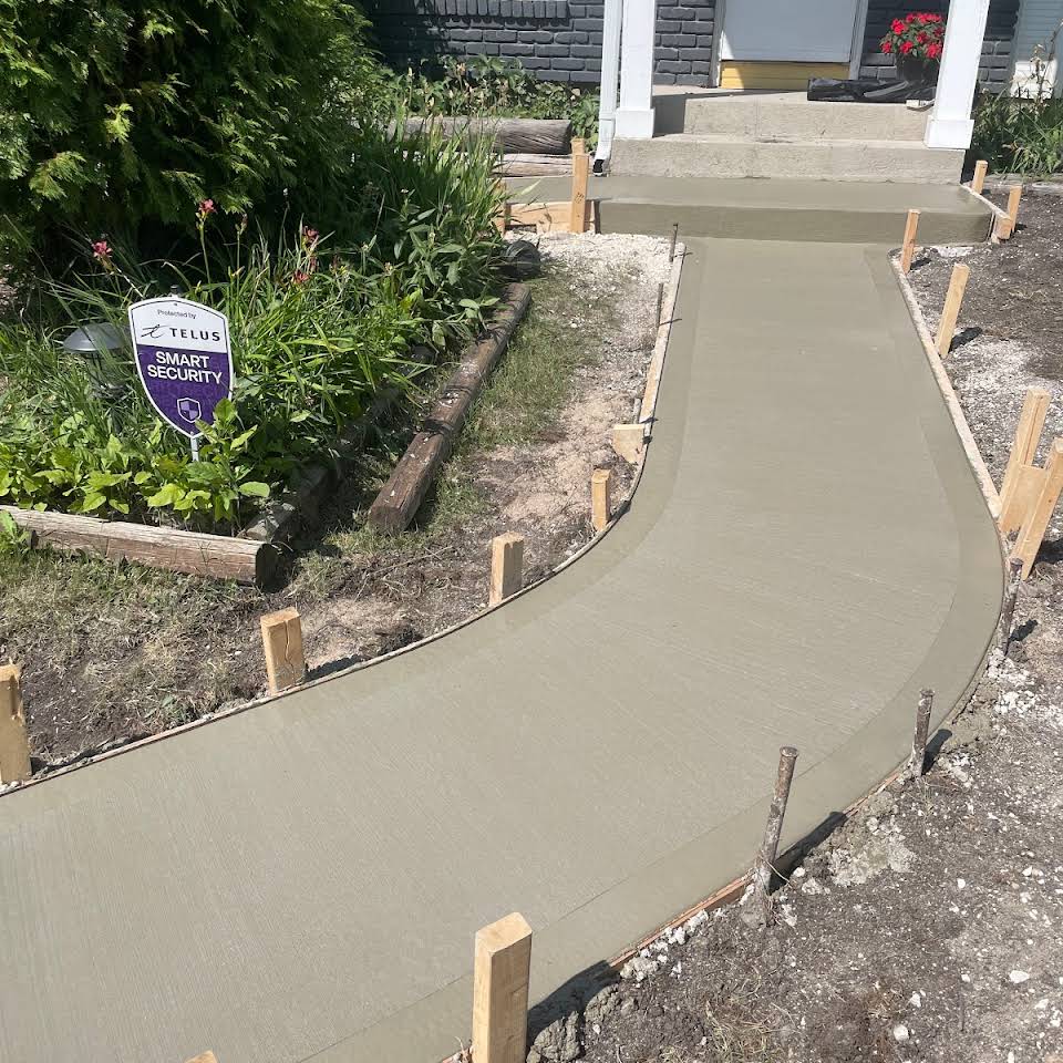 JLemus Concrete and Snow Removal work sample