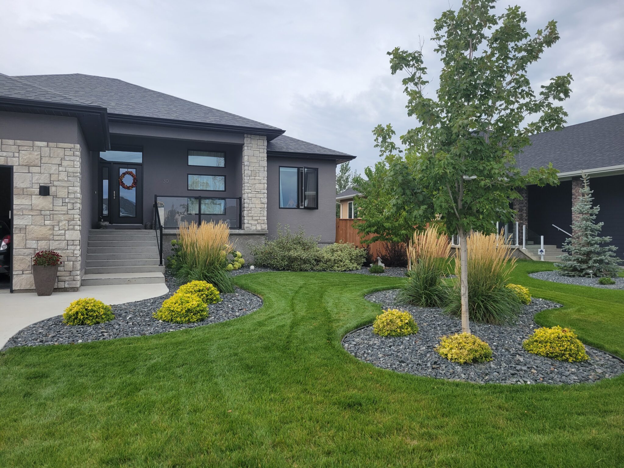 Evergreen Custom Landscaping work sample