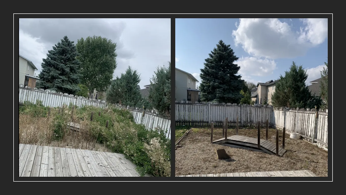 Maples YardWorks work sample