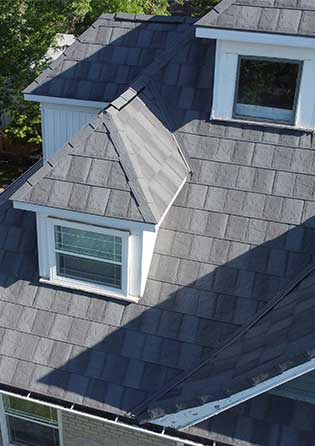 D.T. Roofing work sample