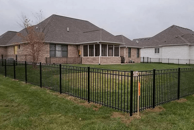 K and M Fence work sample