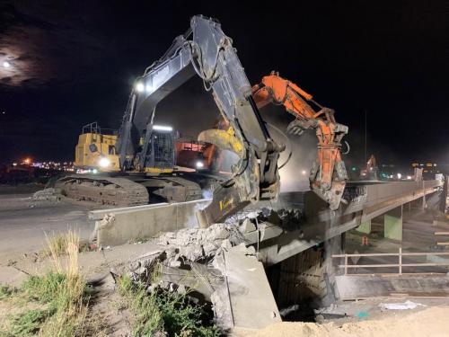 Regina Overpass Demolition