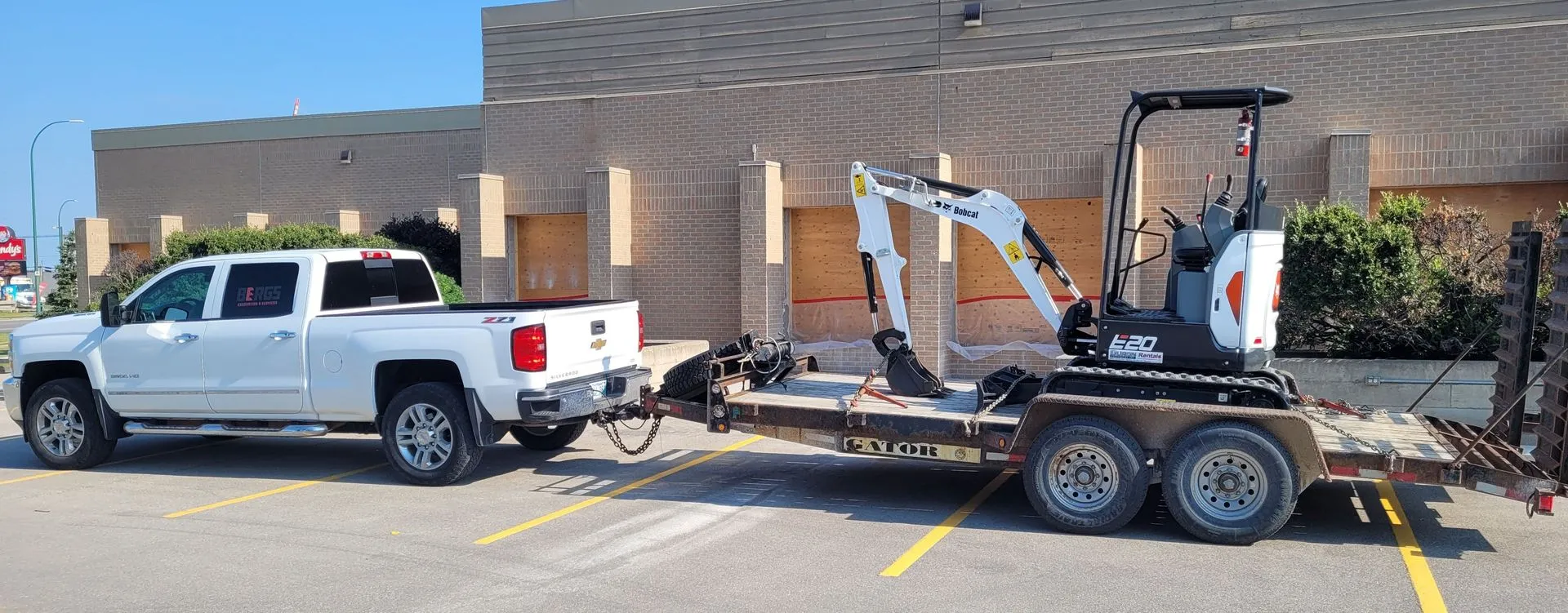 Bergs Excavation and Services work sample