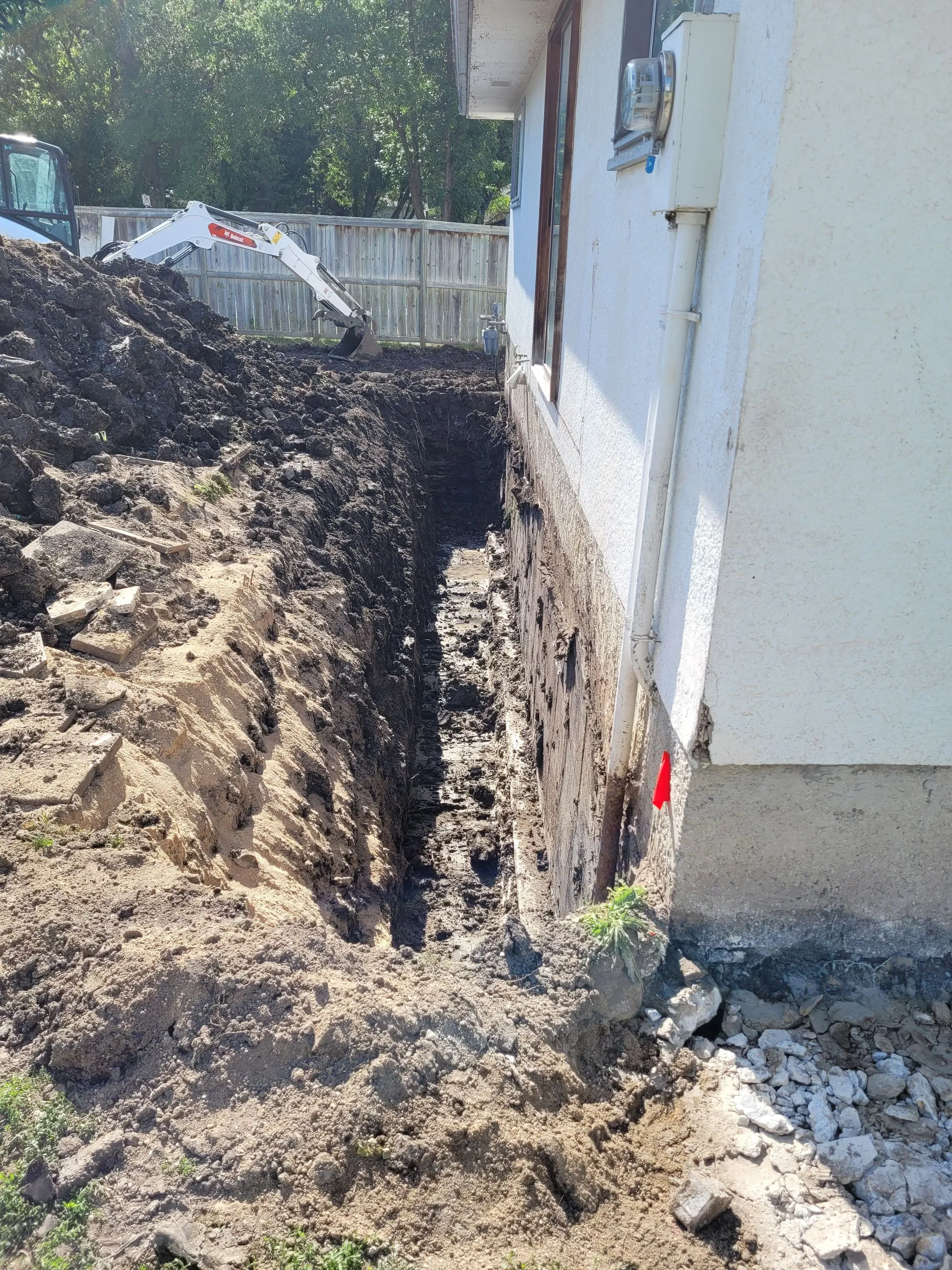 Bergs Excavation and Services work sample