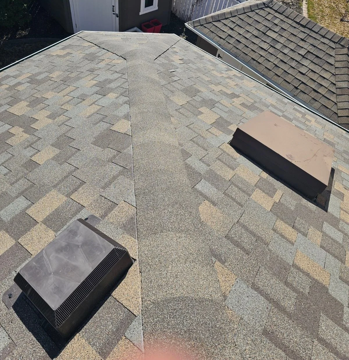 Frontier Roofing work sample