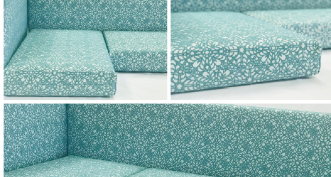 Custom seating dining nook cushions