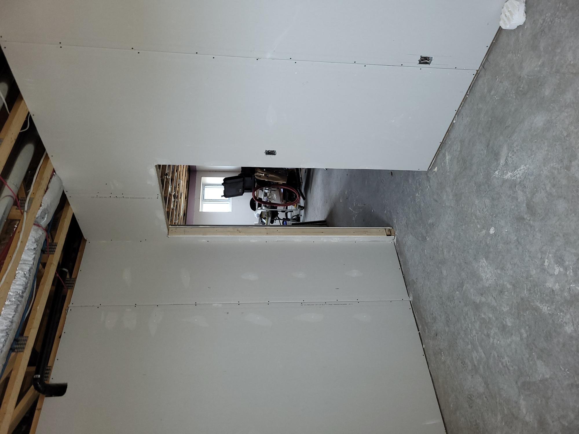 MG Drywall and Taping work sample