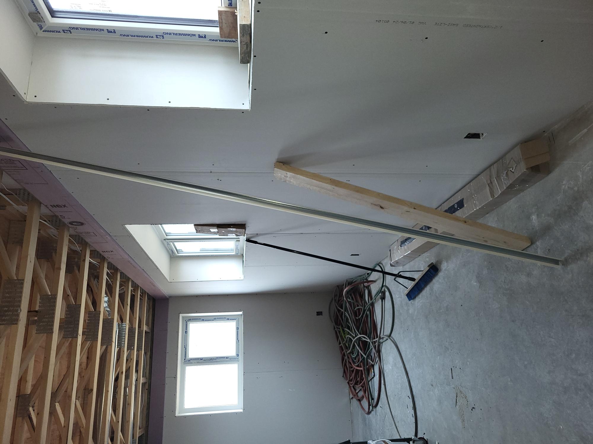 MG Drywall and Taping work sample