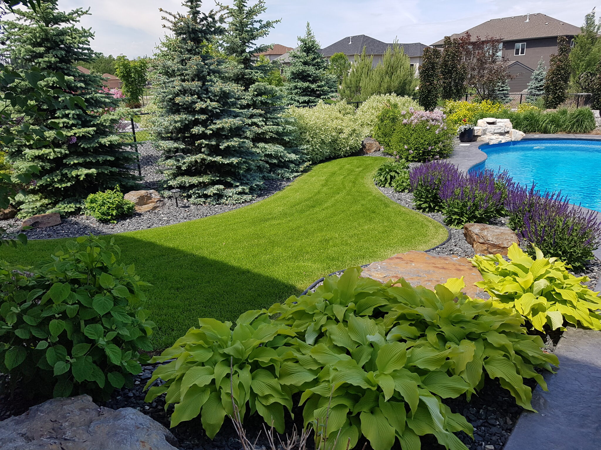 Evergreen Custom Landscaping Ltd. work sample